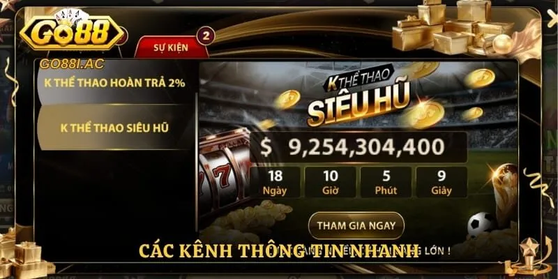 Các kênh thông tin nhanh