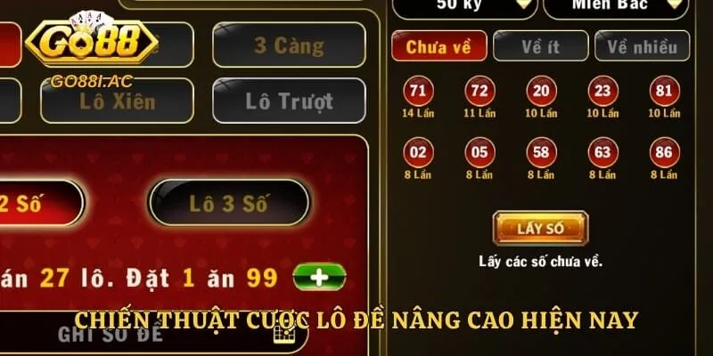 Chiến thuật cược lô đề nâng cao hiện nay cho người mới
