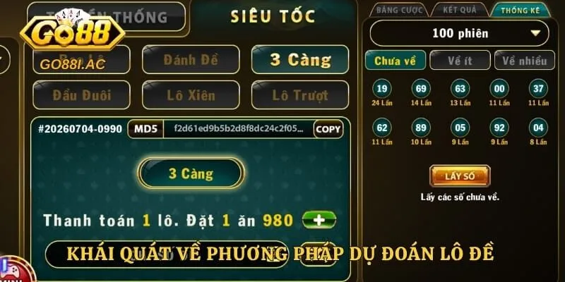 Khái quát về phương pháp dự đoán lô đề chuyên nghiệp